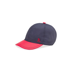 Silk and deerskin baseball cap Colour: SET1SK_B001 Size: 56