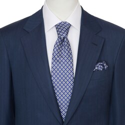 Hand printed silk tie set Colour: 27025_006 Size: One Size