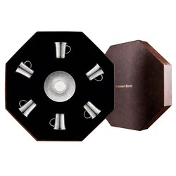 Coffee cups gift box platinum fine paisley Colour: 7036 Size: One Size