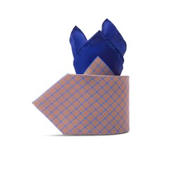 Hand printed silk tie set Colour: 27103_011 Size: One Size