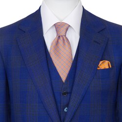 Hand printed silk tie set Colour: 27103_011 Size: One Size