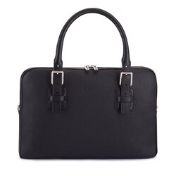 Handmade calfskin business bag Colour: N999 Size: One Size