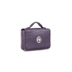 Handmade crocodile travel wallet Colour: 4007 Size: One Size