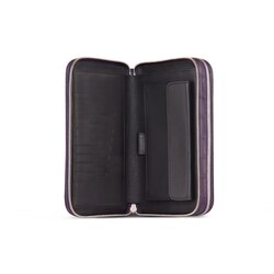 Handmade crocodile travel wallet Colour: 4007 Size: One Size