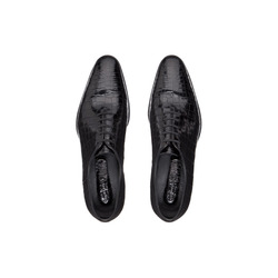 Diamante crocodile leather Oxford shoes Colour: N999 Size: 10