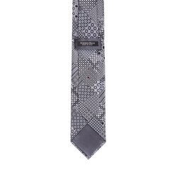Шелковый галстук в стиле пэчворк
