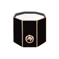 CANDELA PROFUMATA OTTAGONALE  "BLACK & GOLD SHINY" GRANDE Colore: 1036 Size: One Size