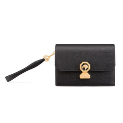 Handmade calfskin travel pouch Colour: N999 Size: One Size