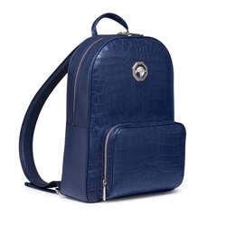 Handmade crocodile and calfskin leather backpack Colour: B049 Size: One Size