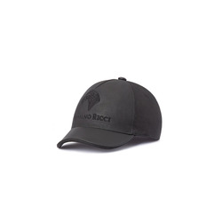 SILK AND LAMBSKIN LEATHER BASEBALL CAP Colour: N999 Size: XL