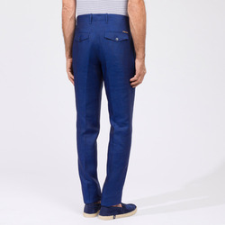 Linen Trousers Colour: L0001F_5013 Size: 54