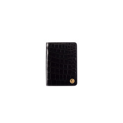 MATTED CROCODILE PASSPORT HOLDER Colour: N999 Size: One Size