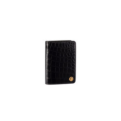 MATTED CROCODILE PASSPORT HOLDER Colour: N999 Size: One Size