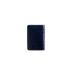 MATTED CROCODILE PASSPORT HOLDER Colour: B013 Size: One Size