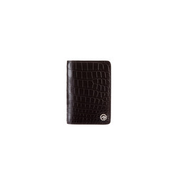 MATTED CROCODILE PASSPORT HOLDER Colour: M019 Size: One Size