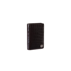MATTED CROCODILE PASSPORT HOLDER Colour: M019 Size: One Size