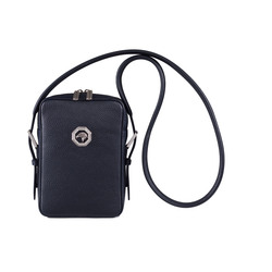 CALFSKIN LEATHER MESSENGER BAG Colour: B013 Size: One Size