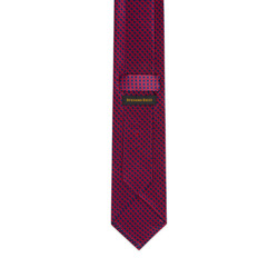 Hand printed silk tie Colour: 37030_005 Size: One Size