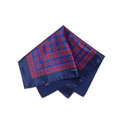 Hand Printed Silk Tie Set Colour: 37100_007 Size: One Size