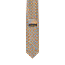 Cravatta in seta stampata a mano Colore: 37035_013 Taglia: One Size
