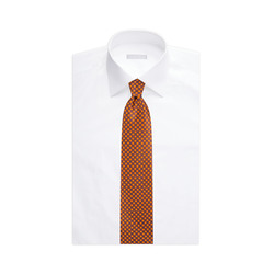 Cravatta “Luxury” in seta stampata a mano Colore: 37010_010 Taglia: One Size