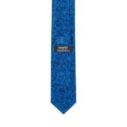 Luxury hand printed silk tie Colour: 37001_004 Size: One Size