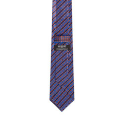 Luxury hand printed silk tie Colour: 37012_010 Size: One Size