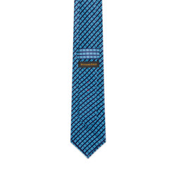 HAND PRINTED SILK TIE Colour: 39035_002 Size: One Size