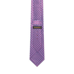 HAND PRINTED SILK TIE Colour: 39030_003 Size: One Size