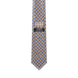 LUXURY HAND PRINTED SILK TIE Colour: 39001_006 Size: One Size