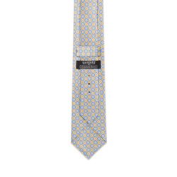 LUXURY HAND PRINTED SILK TIE Colour: 39001_010 Size: One Size