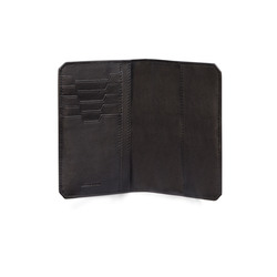HANDMADE CROCODILE BIFOLD WALLET Colour: N999 Size: One Size