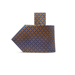 HAND PRINTED SILK TIE Colour: 41031_007 Size: One Size
