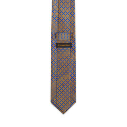 HAND PRINTED SILK TIE Colour: 41031_007 Size: One Size