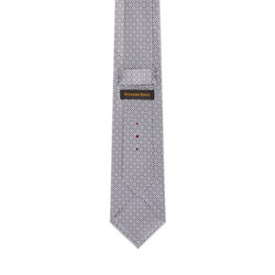 HAND PRINTED SILK TIE Colour: 41038_004 Size: One Size