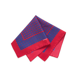 HAND PRINTED SILK TIE SET Colour: 41100_002 Size: One Size