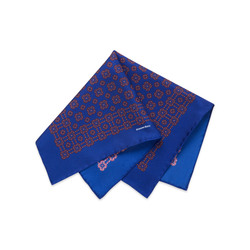 HAND PRINTED SILK TIE SET Colour: 41101_002 Size: One Size