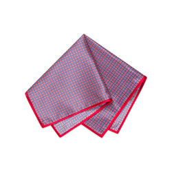 HAND PRINTED SILK TIE SET Colour: 43027_004 Size: One Size