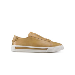 CALFSKIN LEATHER SNEAKERS Colour: Y024 Size: 5