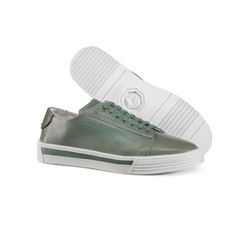CALFSKIN LEATHER SNEAKERS Colour: V035 Size: 11
