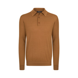 KNIT THREE-BUTTON POLO Colour: F22340_247 Size: 54