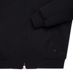ALPHA YARN CASHMERE HOODED BLOUSON Colour: MR01HA_0483 Size: 48