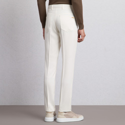 PANTALONI CASUAL A CINQUE TASCHE IN SETA Colore: K0003R_9003 Taglia: 58