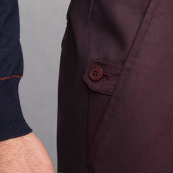 PANTALONI SARTORIALI IN PURA LANA Colore: T046HA_0510 Taglia: 54