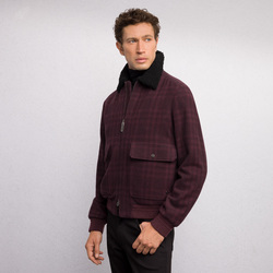 CASHMERE BLOUSON WITH SHEARLING COLLAR Colour: C117HA_0252 Size: 52