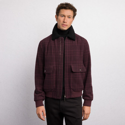 CASHMERE BLOUSON WITH SHEARLING COLLAR Colour: C117HA_0252 Size: 52