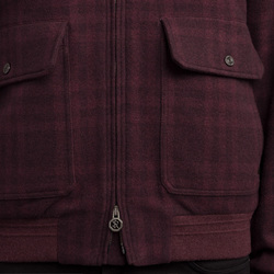 CASHMERE BLOUSON WITH SHEARLING COLLAR Colour: C117HA_0252 Size: 52