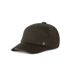 ALPHA YARN CASHMERE BASEBALL CAP Colour: MR01HA_488G Size:   L