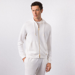 ALPHA YARN CASHMERE JOGGING BLOUSON Colour: W24301_204 Size: 50