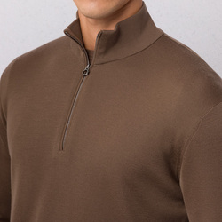 ALPHA YARN CASHMERE MOCK NECK SWEATER Colour: W24301_257 Size: 58